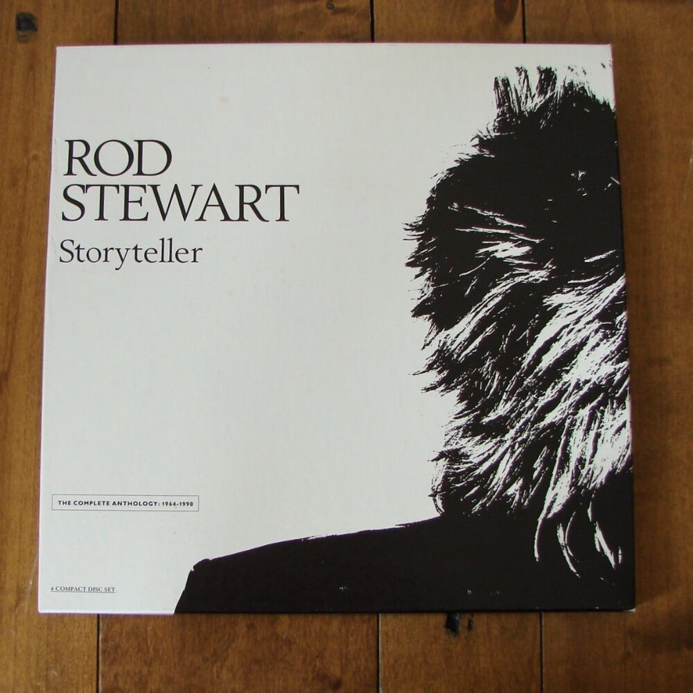 Rod Stewart Storyteller The Complete Anthology 1964 - 1990 4 CD Box Set ~ MINT